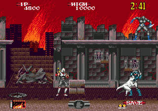 Shadow Dancer: The Secret of Shinobi screenshot 5 for Sega Mega Drive